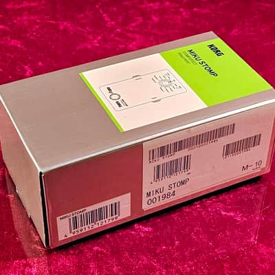 Korg Miku Stomp Guitar Effect Pedal - Rare Cult Stompbox w/Box image 8