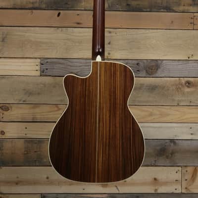 Alvarez WY1TS  Yairi Stage Series Folk Acoustic/Electric Guitar Tobacco Sunburst w/ Case image 5