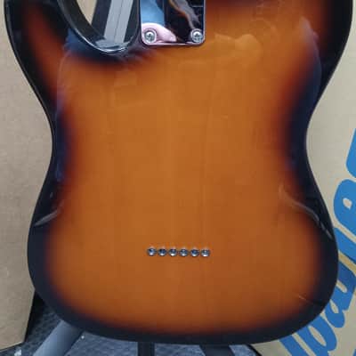 Fender California Fat Telecaster with Maple Fretboard (1997) in Sunburst w/hardshell case image 7