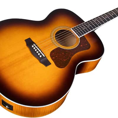 Guild F-250E Deluxe Maple - All solid Sitka Spruce top - Antique Burst image 5