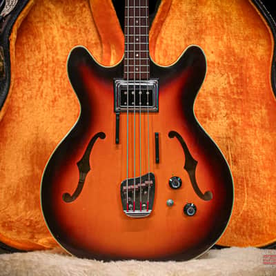 1967 Guild Starfire Bass Sunburst image 3
