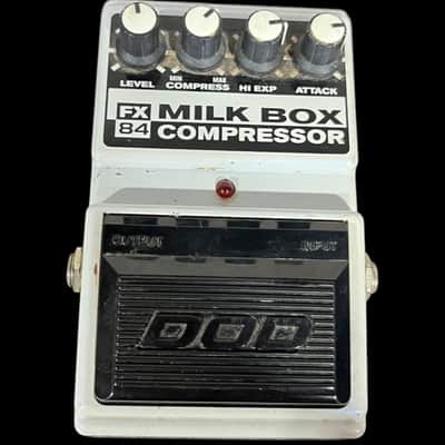 DOD Milk Box Compressor FX84 White 1990s | Reverb