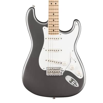 Used Fender Eric Clapton Signature Stratocaster - Pewter w/ Maple FB image 1