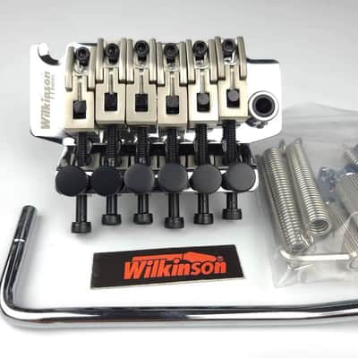 Wilkinson Double Locking Bridge Tremolo System in Chrome image 2