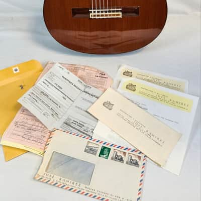 Ramirez Vintage 1975 Class 1A 8-String Classical Guitar, Made in Madrid, w/Paperwork, HSC image 12