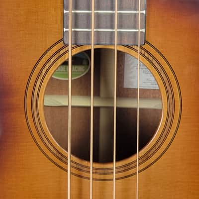 Breedlove Solo Pro Dreadnought Concerto Bass CE - Edgeburst Free Shipping image 10