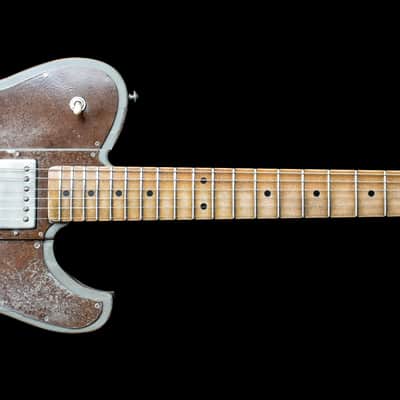 Dax&Co. Ironhorse Deluxe 2022 Grey/Rust patina Guitar W/ Hardshell Case & COA! image 7