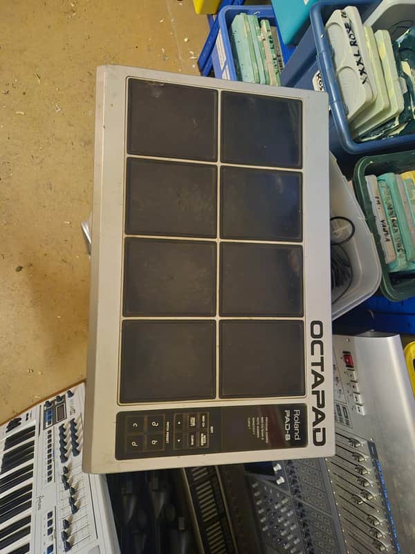 Roland Pad-8 Octapad 1980s - White image 1