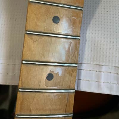 1990's Fender USA American 50th Anniversary Stratocaster Guitar Neck 22 Fret Maple Board image 18
