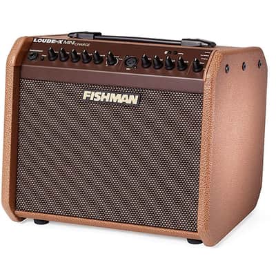 Fishman Loudbox Mini Charge 60-Watt 1x6.5" Battery Powered Acoustic Guitar Combo - Brown image 1