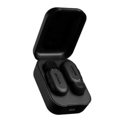 Shure MoveMic Two - Pro Direct to Phone Wireless Lavalier Microphones for iPhone & Android, 2 Bluetooth Mini Mics, 24 Hours Charge, Quick Set Up, IPX4, Compact & Portable Clip Lavs (MV-Two-Z7) image 1