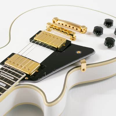 Epiphone Les Paul Custom Left-handed Electric Guitar - Alpine White image 5