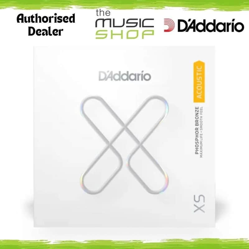 D'Addario XS Single Phosphor Bronze .032 Coated Acoustic Guitar String - XSPB032 image 1