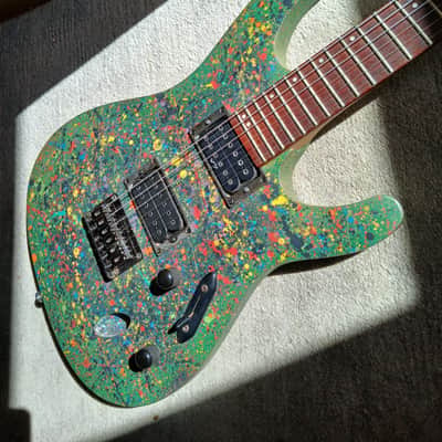 Ibanez S521 MOL - Dimarzio Evolution / Ibanez V7 - Custom painted image 1