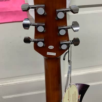 Returned Kona acoustic electric guitar sunburst KSP1CESB image 6