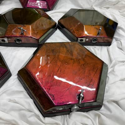 Simmons SDS Lot Of 12 Custom Painted Drum Pads image 8