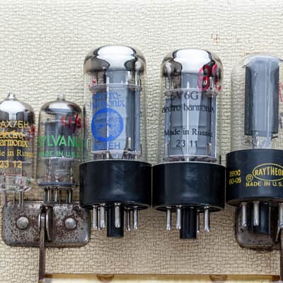 1959 Gibson Maestro GA-16 Viscount 1x10 Vintage Tube Amp w/ Jensen P10R, Serviced image 15