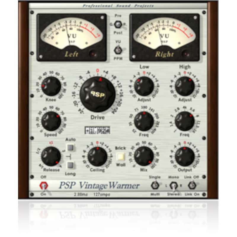 PSP Audioware PSP VintageWarmer2 Analog-Style Multiband Compressor/Limiter Software (Download) image 1