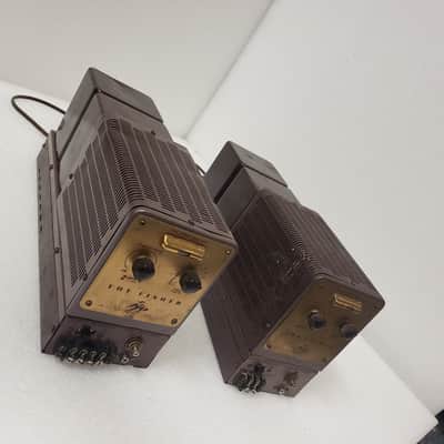 Fully Restored Pair Of Fisher 80AZ Monoblocks - 30WPC Mono Power Amps With Unique Looks And Classic Fisher Performance! image 3