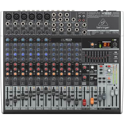Behringer Xenyx X1832USB Premium 18-Input 3/2-Bus Mixer & USB Audio Interface