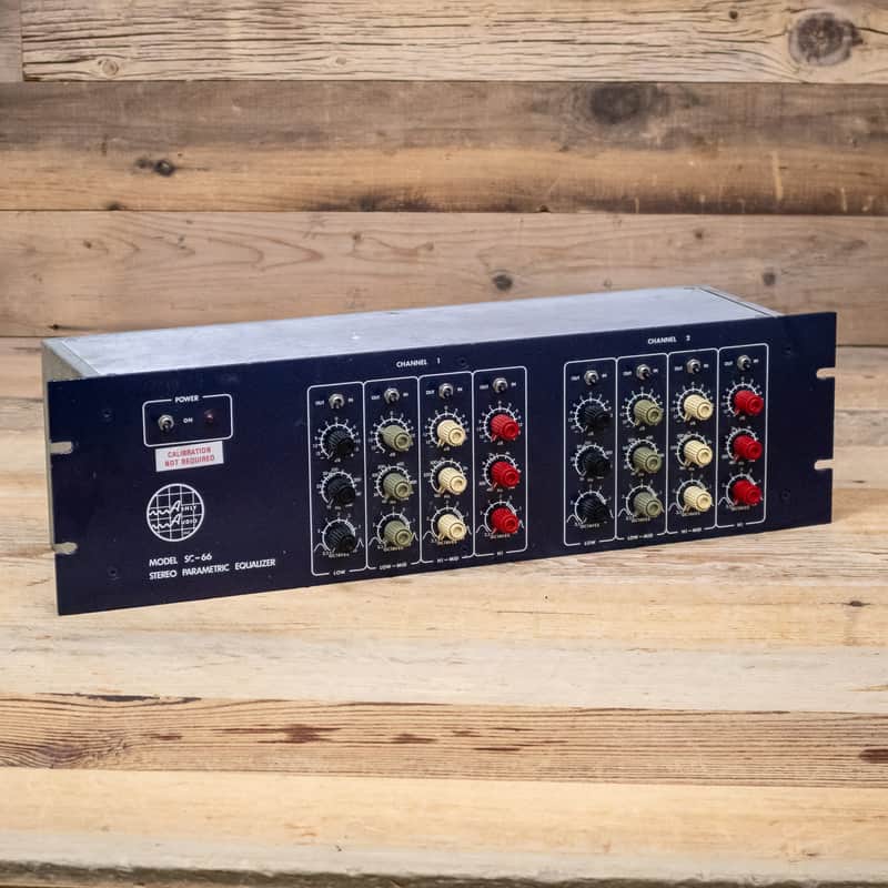 Ashly SC-66 (SC66) Vintage Stereo Parametric Equalizer 2-Channel EQ U286697 image 1