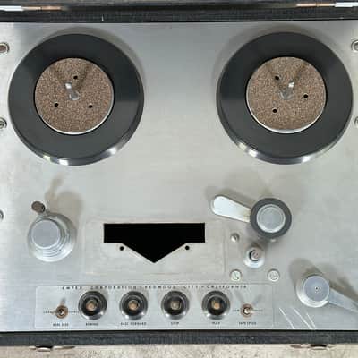 Ampex 350 / 351 Reel To Reel Transport Magnetic Tape Recorder w/ Original Case image 3