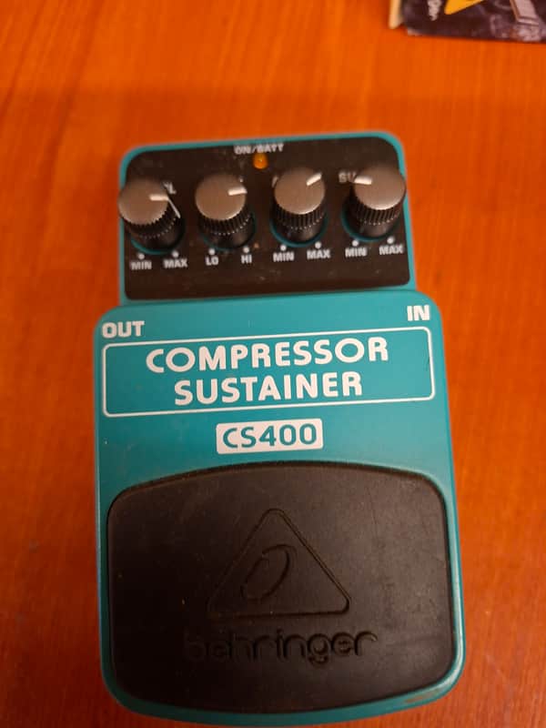 Behringer CS400 Compressor Sustainer Pedal image 1