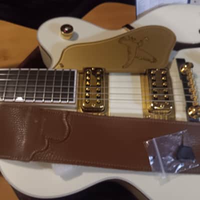Gretsch G6136TG Players Edition Falcon Hollow Body with Bigsby 2021 - Present - White image 7