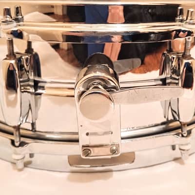 UNMARKED UNIQUE STENCIL COS SNARE DRUM 14" 60's/70's - 8 LUGS - FREE SHIP TO CUSA! image 5