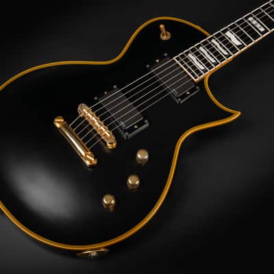 2009 ESP Standard Eclipse-II - Vintage Black | No E-II Japan Singlecut EMG 81 60 Humbucker Pickups 3.55kg | OHSC image 6