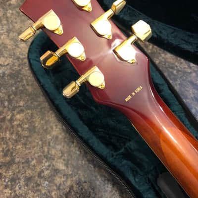 Samick HF-650 Artist Series, 1997, Full Body Tobacco Burst, Original and Mint Condition! image 7