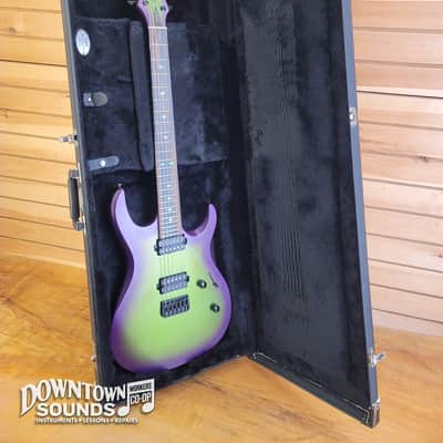 2016 Kiesel DC-600H Electric Guitar with Kiesel Hard Case - Clear Satin Matte "Joker Burst", 7lbs 4oz image 9