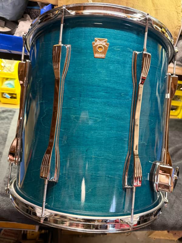 Ludwig Maple 18×16 Floor Tom + ファイバーケース Ludwig Classic Maple Floor Tom - 16 inches x 18 inches, Sable