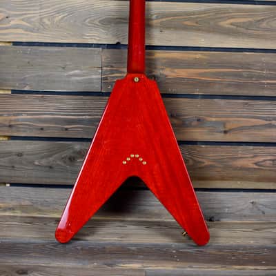 Hamer Korina Vector built for Bill Kaman, 1 of 2 in this color image 8