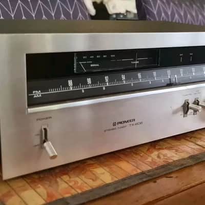VINTAGE PIONEER BLUE LINE STEREO FM/AM TUNER/MADE IN JAPAN image 2
