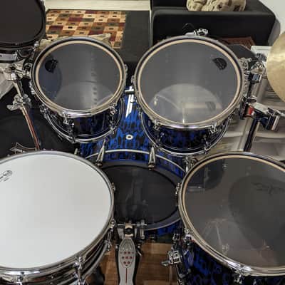 Sonor SQ2 2024 - Blue Tribal 7 Piece Kit image 3