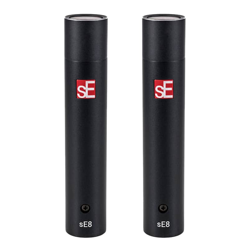 sE Electronics sE8 Small Diaphragm Cardioid Condenser Microphone Matched Pair image 1