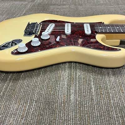 2006 The Light Crust Doughboys 75th Anniversary Limited Edition, Vintage Blonde/White, Diamond Anniversary, Stratocaster El. Guitar, Very Good Condition image 4