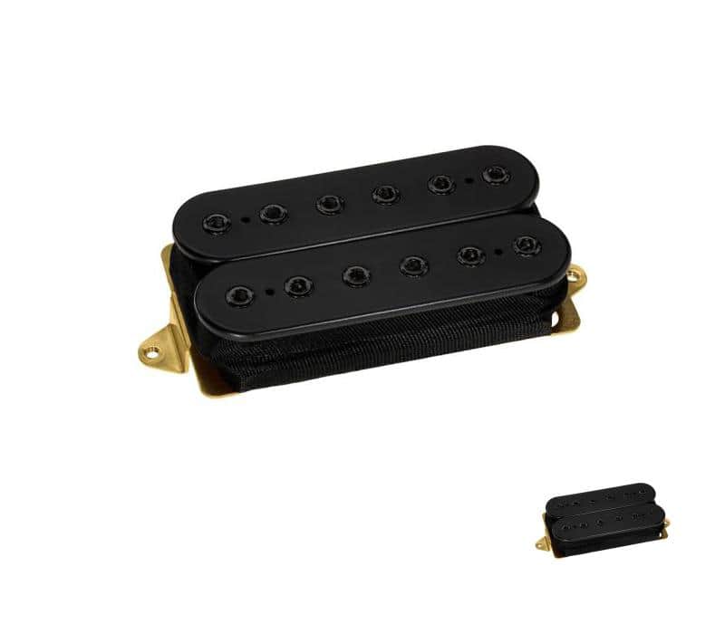 DiMarzio DP151 PAF Pro Humbucker Pickup -F-spaced- Black With black pole -NEW image 1