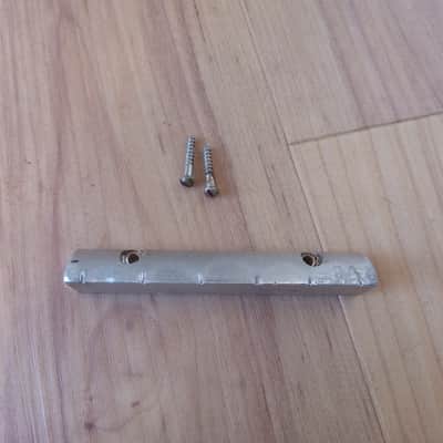 Vintage 1940's Epiphone Lap Steel Guitar Nut w/ Mounting Screws! image 1