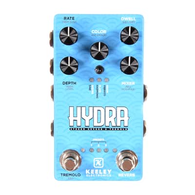 Keeley Hydra Stereo Reverb & Tremolo Pedal image 1