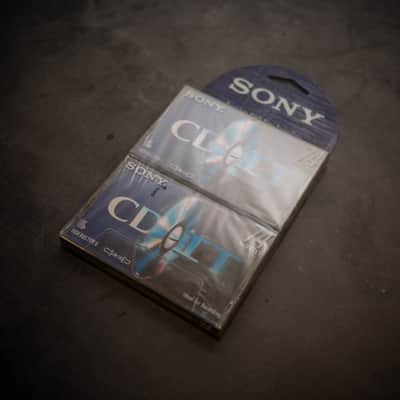 Sony CD-IT II Cassettes (2x) NOS 1990s - Factory Sealed image 4