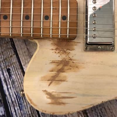 Telecaster Style Custom Guitar Vintage Natural Finish image 10