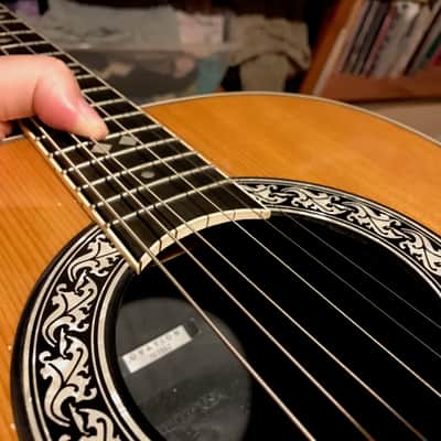 1978 Ovation 1117-4 Legend Deep Bowl Acoustic guitar (Natural finish) image 2