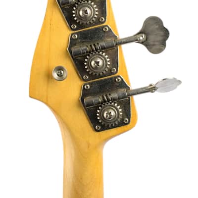 1964 Fender Jazz Bass Refin Natural w/Brazilian Fingerboard #L28172 image 6