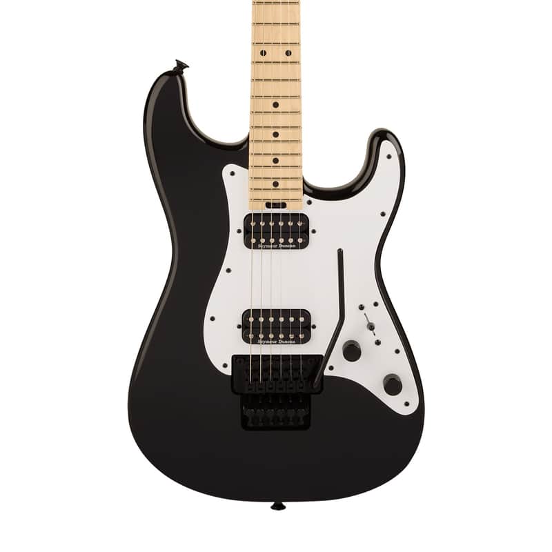 Charvel Pro-Mod So-Cal Style 1 HH FR M - Maple Fingerboard, Gloss Black image 1