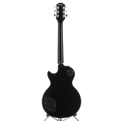 Epiphone Les Paul Standard 60s - Metallic Black with Blue and Burgundy Custom Paint (SR) (9090A) image 6