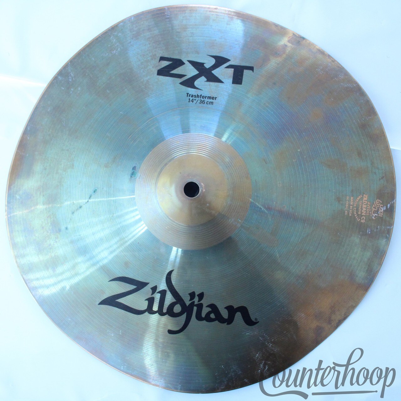 Zildjian 14" ZXT Transformer Cymbal 673g Paper-Thin Sound Effects Crash Avedis* — main photograph