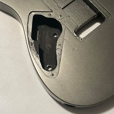 2000's Indonesian Ibanez RG5EX1 Grey Pewter Basswood Guitar Body Floyd Ready image 19