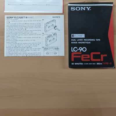 Refurbished Sony el-7 Elcaset Cassette Deck with Remote/service manual and two Tapes! image 13